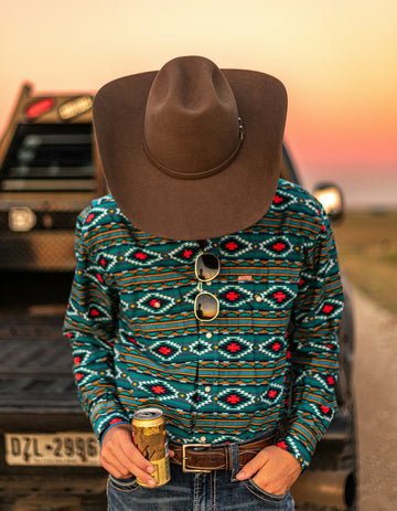 a person wearing a hat