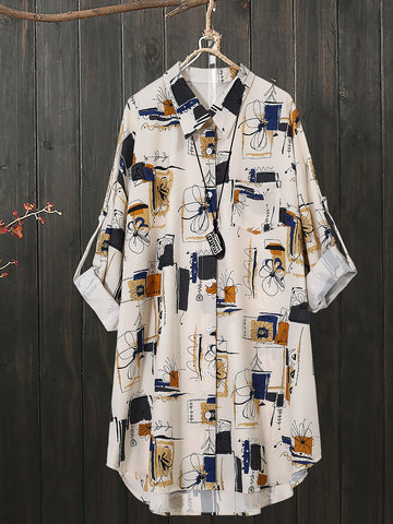 WesternLove SwirlMuse Printed Dress