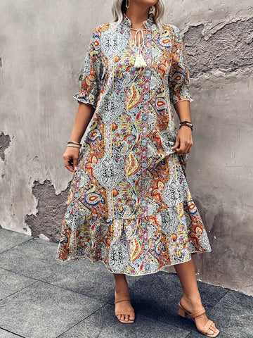 WesternLove ColorPlay Curve Dress