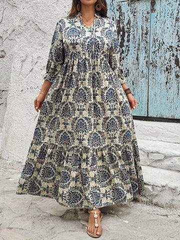 WesternLove Abstract Aura Dress