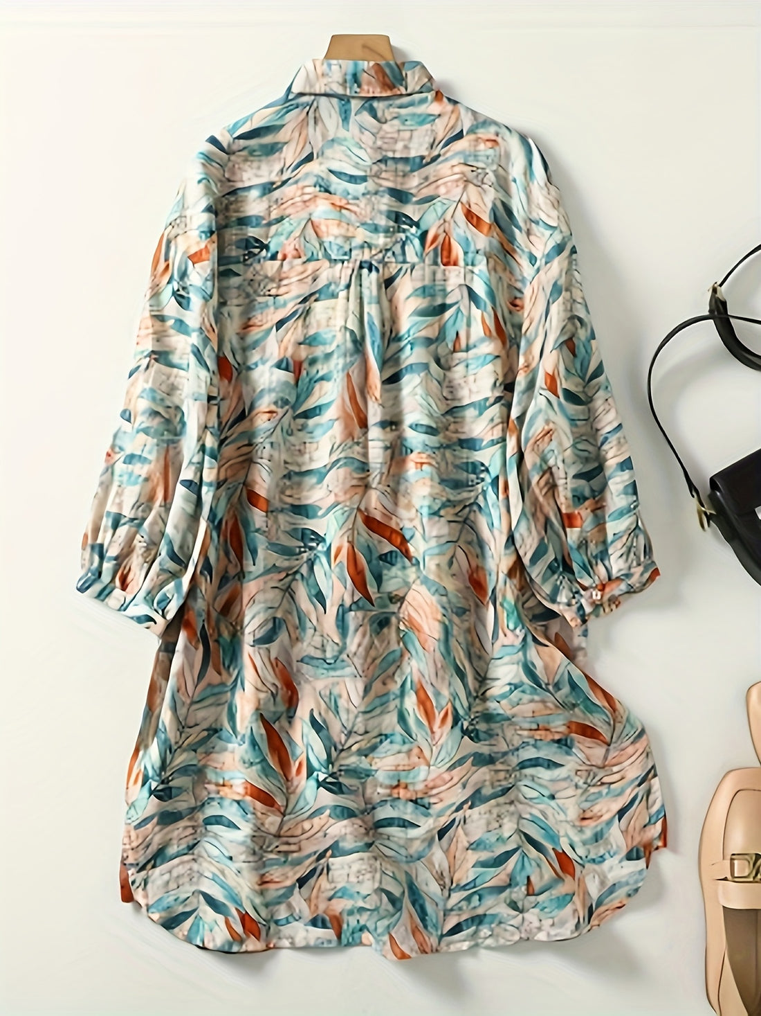 WesternLove Glossy Drape Day Dress