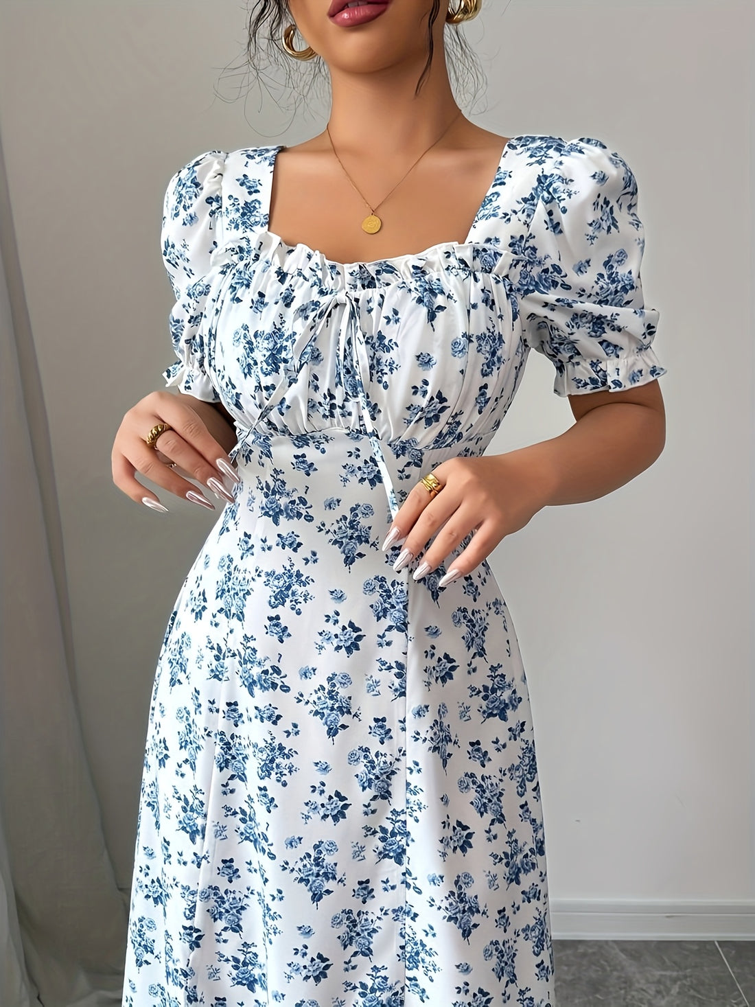WesternLove Ripple Effect Sleeveless Dress