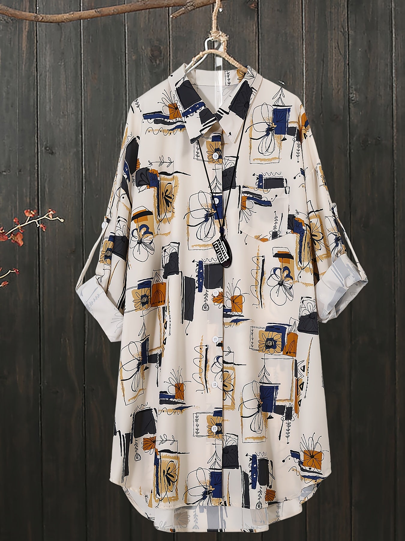 WesternLove SwirlMuse Printed Dress