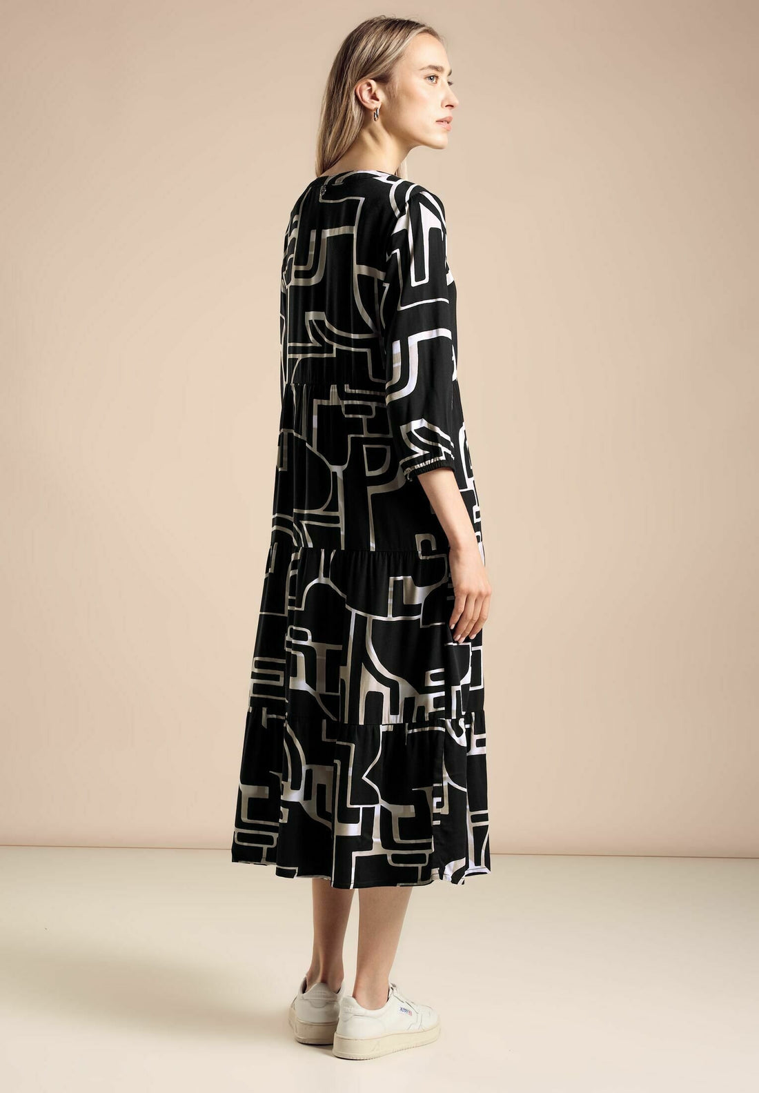 WesternLove Abstract Midi Dress